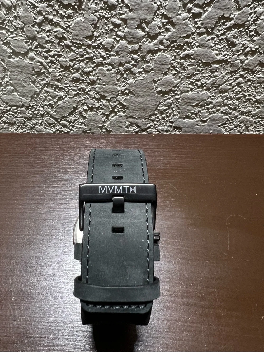 MVMT Matte Black Men's Watch with Red Accent